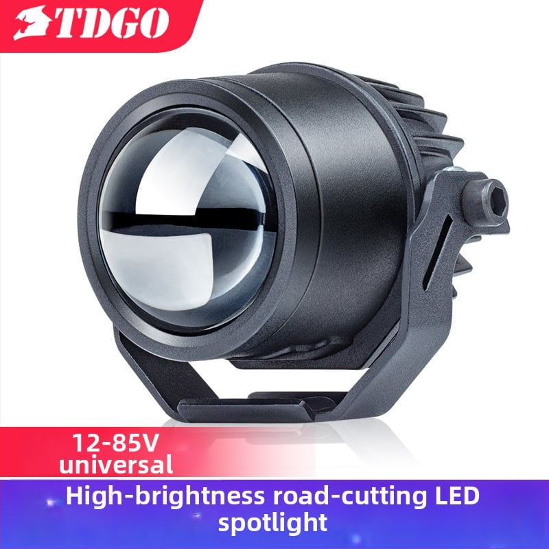 Motocyklistický LED reflektor A9, 30W, 12-85V, viac ako 5000 lm, 6000K, krátky a dlhý lúč