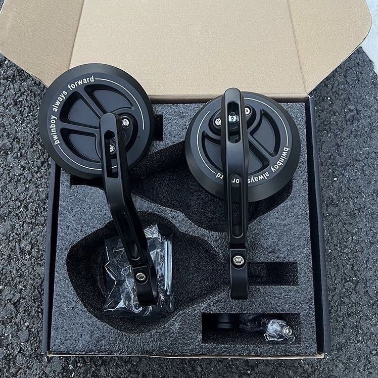 Motocikl retro okruglo ogledalo za upravljač - aluminijska legura, model 56929889, šifra proizvoda Tb-906244883236