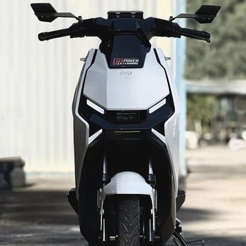 Zrcalo stražnje ogledalo za motocikl, aluminijska legura, kvadratnog oblika, model 25688998