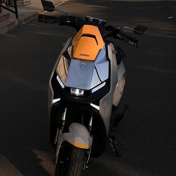 Zrcalo stražnje ogledalo za motocikl, aluminijska legura, kvadratnog oblika, model 25688998