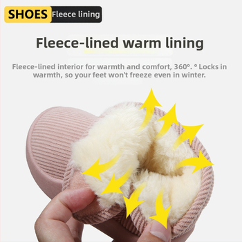 Detské snehové čižmy s kožušinovým vrchným dielom, nepremokavé, voľnočasový štýl pre vek 1–6 rokov