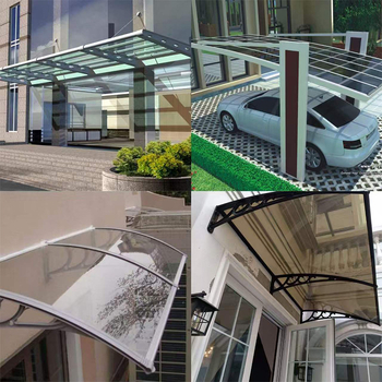 FRP polopriesvitný panel slnečného svetla pre skleník a slnečnú miestnosť, plochý typ, hrúbka 8–10 mm