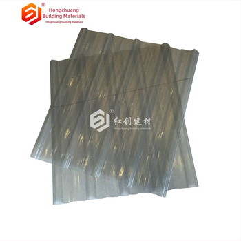 FRP priesvitné strešné panely pre skleník, typ 840, značka Hongchuang, pôvod Guangdong