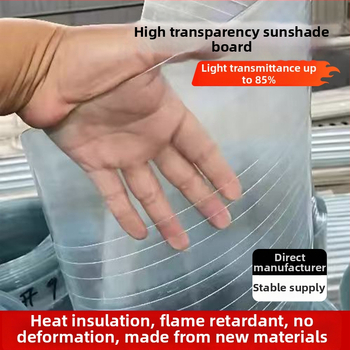 FRP panel pre denné osvetlenie, polopriesvitný, vhodný pre strešné svetlíky, zimné záhrady a balkóny