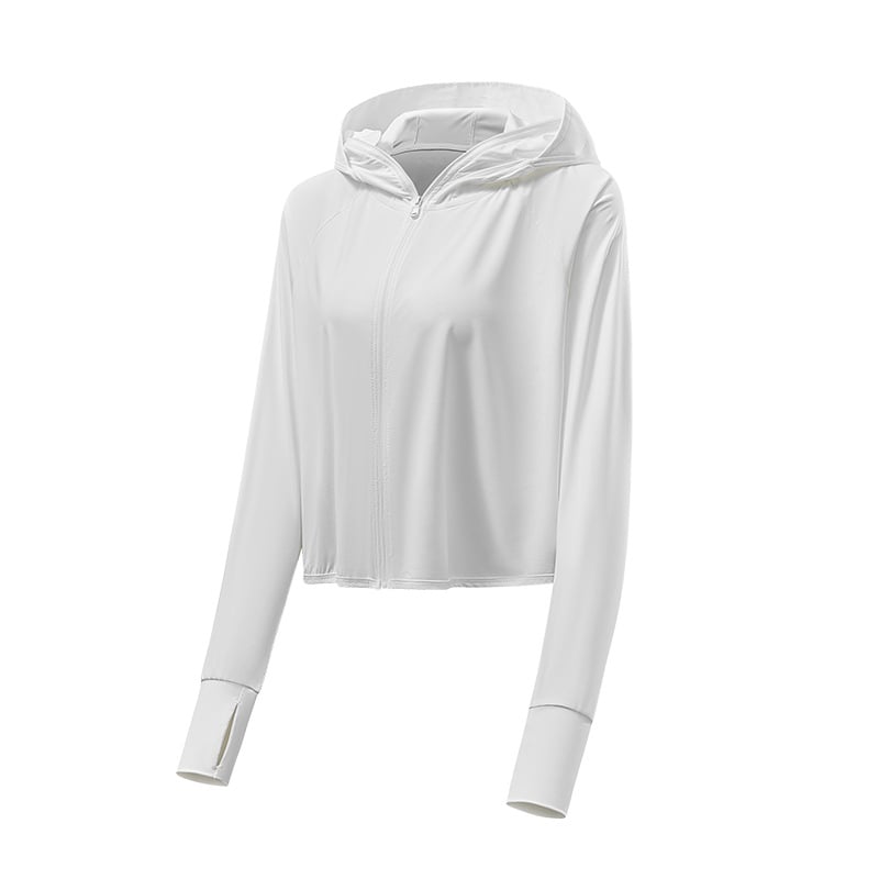 Jachetă de protecție solară cu glugă UPF50, nailon respirabil, uscare rapidă, jachetă de exterior de vară