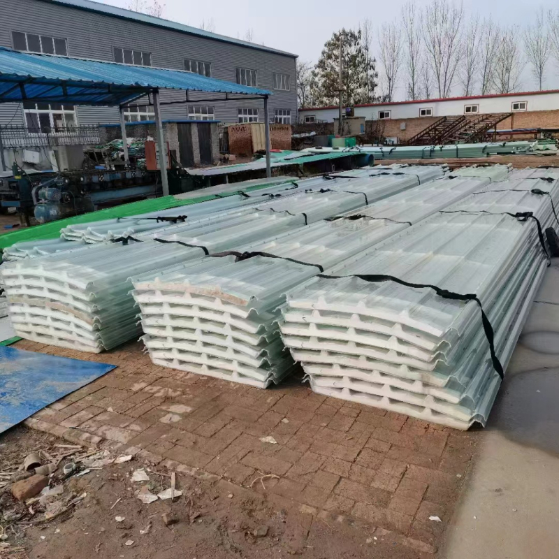 FRP plochá osvetľovacia doska – priehľadná, odolná voči korózii, nehorľavá, pre skleníky