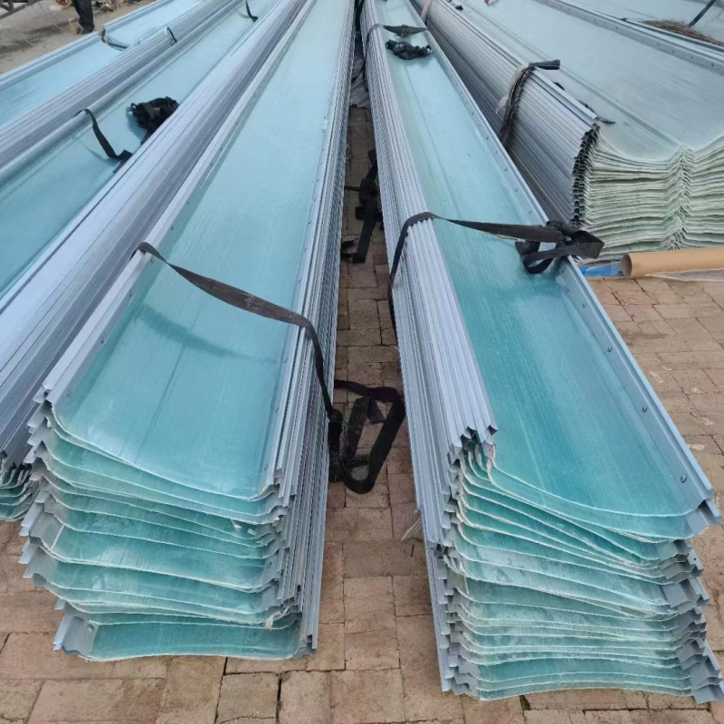 FRP plochá osvetľovacia doska – priehľadná, odolná voči korózii, nehorľavá, pre skleníky