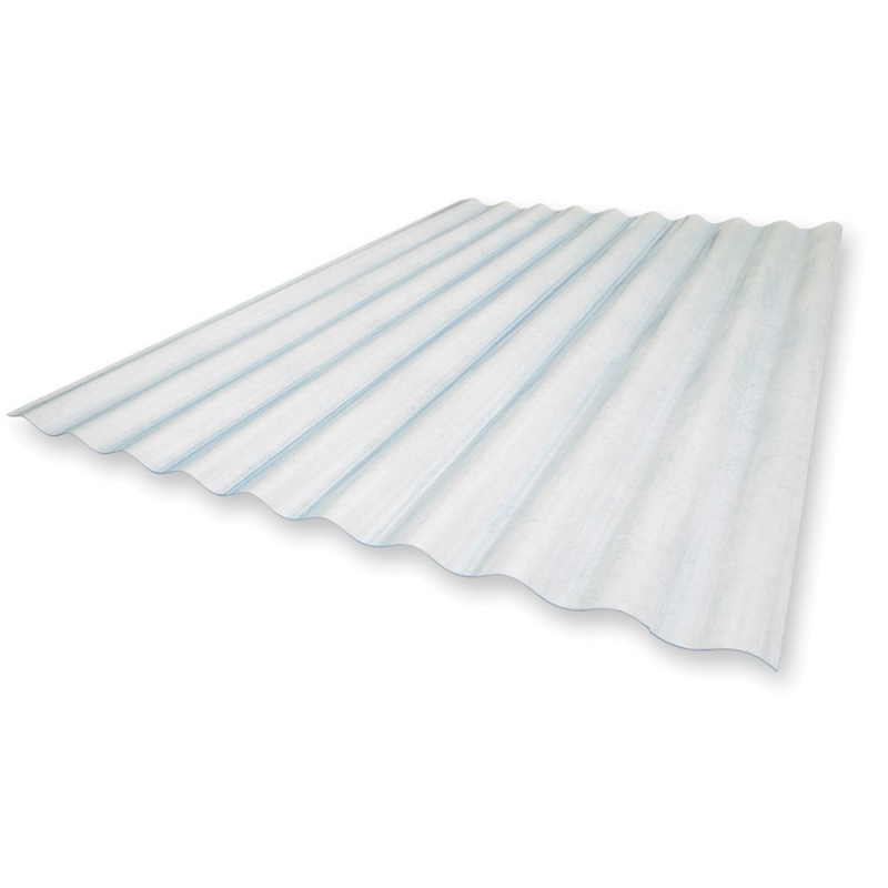 GFRP osvetľovacie panely z vlákien zo skleneného vlákna vystuženého polyesterom, určené pre chemické závody a korozovzdorné strechy, dĺžka 950 mm, odolné voči rozbitiu, ľahko čistiteľné, mäkké svetlo, značka Zheneng