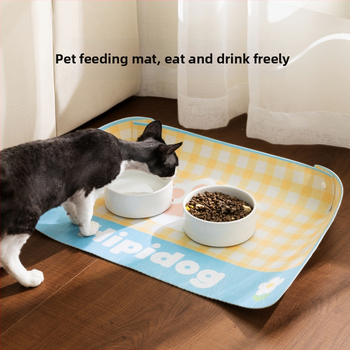 Plastmassist kasside söögialus – tilkade vältimine, libisemisvastane, veekindel, hõlpsasti puhastatav