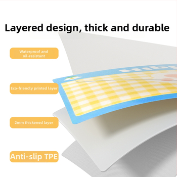 Plastmassist kasside söögialus – tilkade vältimine, libisemisvastane, veekindel, hõlpsasti puhastatav