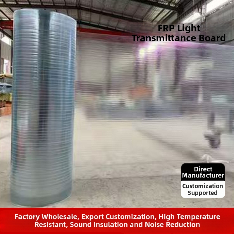 Zosilnený sklenenými vláknami polopriesvitný skylight panel pre strechy a balkóny; pevný panel pre domáce prístrešky a poľnohospodárske skleníky