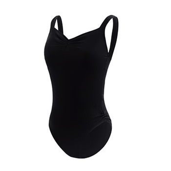 Балетен костюм за изпълнение, едноцветен, с презрамки; тъкан: смесено химическо влакно, 80% найлон; подплата Milk Silk 80%, етнически танц