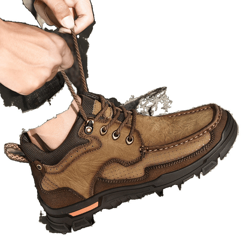 Paul Camel kožené zimné vysoké domáce topánky pre mužov, prvotriedna hovädzia koža, kožušinové vnútro, protišmyková gumová podrážka