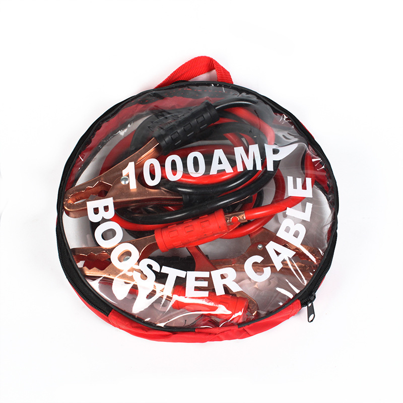 Auto štartovací kábel 1000A s meďovým jadrom, PVC izolácia, 2 m, pre autá/SUV