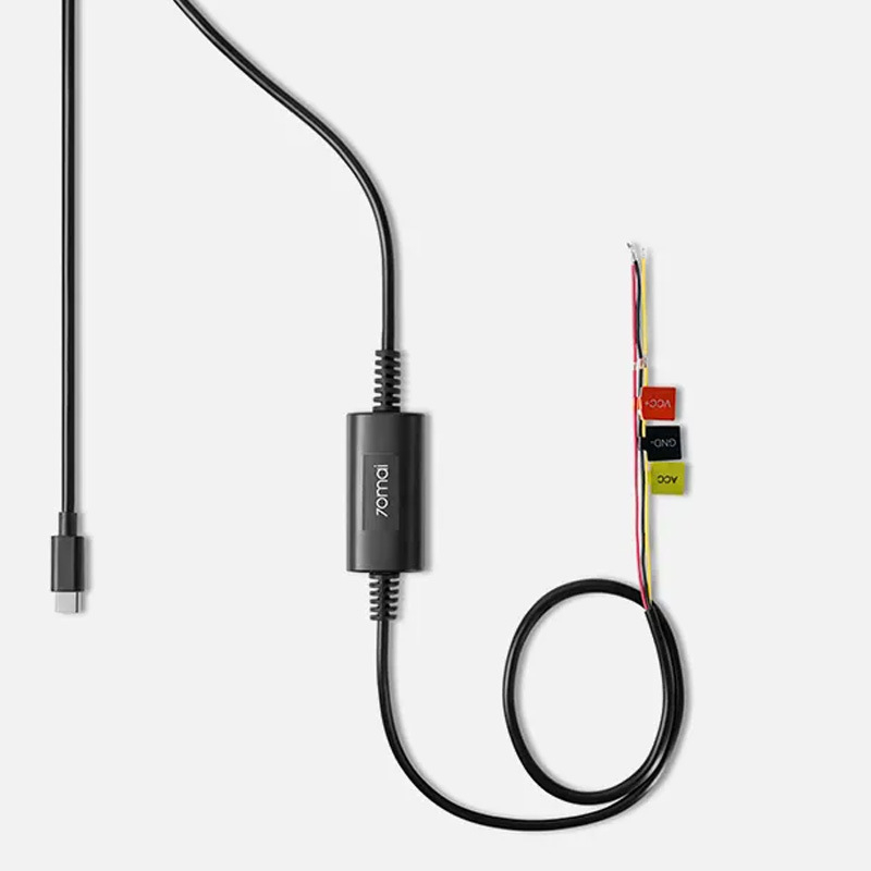 UP03 Kábel pre znižovanie napätia pre dash kameru 70mai – kompatibilný s M500 a A810 monitorovanie parkovania