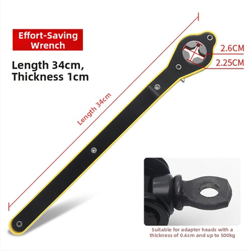 Hydraulický zdvihák na auto a ráčňový kľúč – sada nástrojov na výmenu rezervnej pneumatiky, model 1818