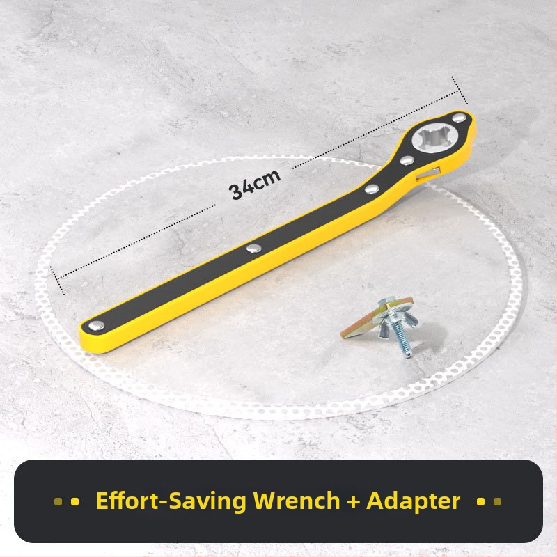 Hydraulický zdvihák na auto a ráčňový kľúč – sada nástrojov na výmenu rezervnej pneumatiky, model 1818