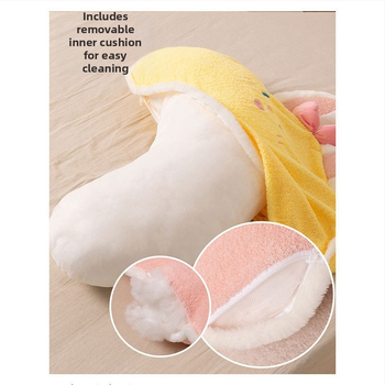 Warm Song plüüspadi tuumaga – pikk bolsterpadi, ühevärviline muster, PP puuvillase täide, kaasaegne minimalistlik stiil