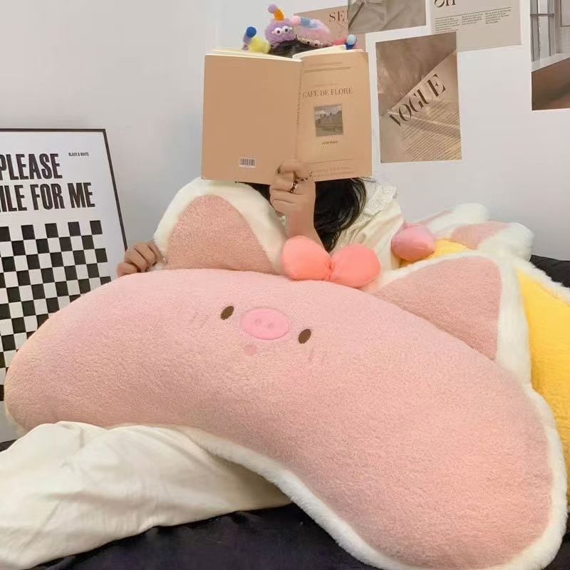 Warm Song plüüspadi tuumaga – pikk bolsterpadi, ühevärviline muster, PP puuvillase täide, kaasaegne minimalistlik stiil