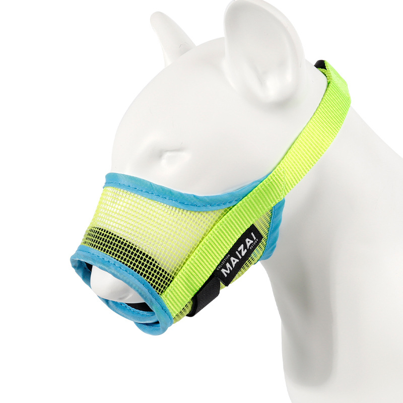 Koera suu mask koos hingava võrguga – ennetab hammustamist, haukumist ja kontrollimatut söömist (Kood: MZ-2201; Materjal: Polüester; Päritoluriik: Muu; Import: Jah; Bränd: MAIZAI)