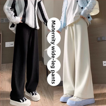 Rasedate püksid chenille kangast, vaba lõige, 3/4 pikkus, tootekood 657465794537