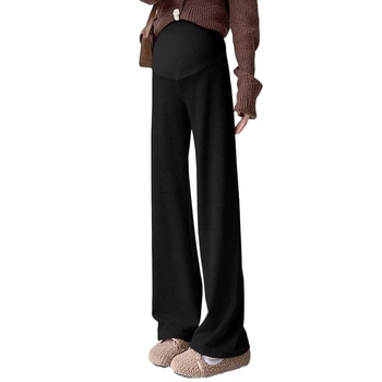 Rasedate püksid chenille kangast, vaba lõige, 3/4 pikkus, tootekood 657465794537