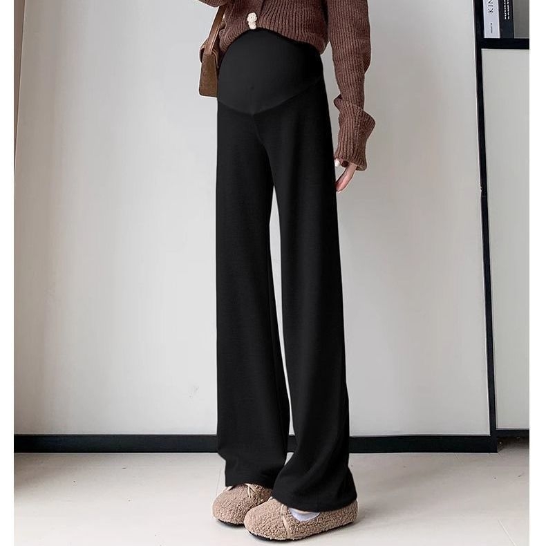 Rasedate püksid chenille kangast, vaba lõige, 3/4 pikkus, tootekood 657465794537