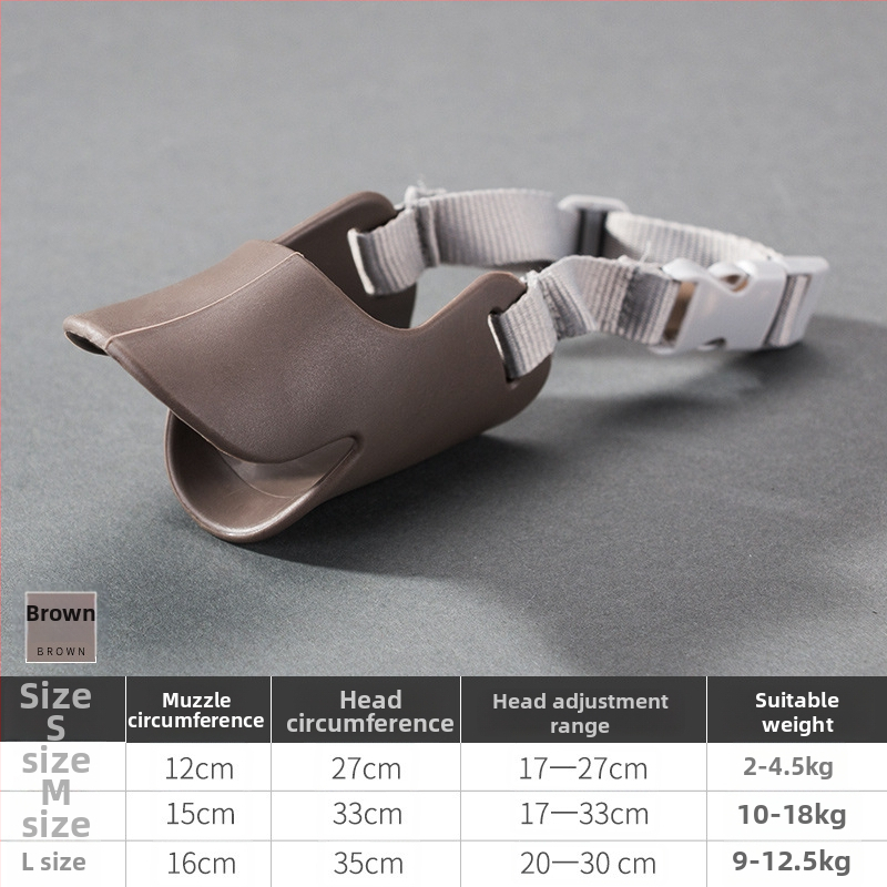 Koera suu­mask – plastikust, mitte laieneb, DONO kaubandusmark, vastuseks? 