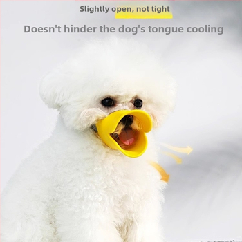 Silikoonist koera suuümbris anti-hammustamise ja anti-laukumise funktsioonidega, takistab söömist, väikestele ja keskmistele koertele