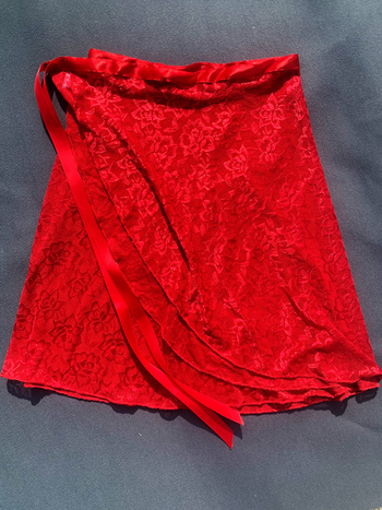 Балетна рокля с дантела и шифон, връзки, за сценични изпълнения, дамска