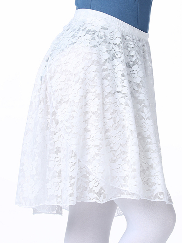 Балетна рокля с дантела и шифон, връзки, за сценични изпълнения, дамска