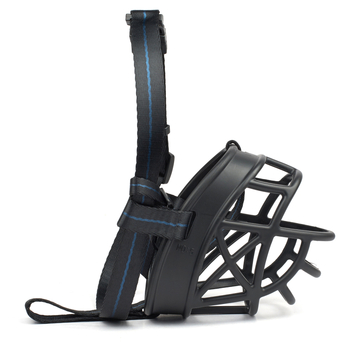 Middall zaštita za pseći muzzlek rukav s podesivom metalno/nylon kopčom, nylonska mrežasta zaštitna navlaka