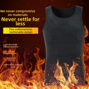 Γιλέκο με φλίς επένδυση, παχύ, εφαρμοστό στυλ, πολυεστέρας, Silver Fox Fleece, μονόχρωμο