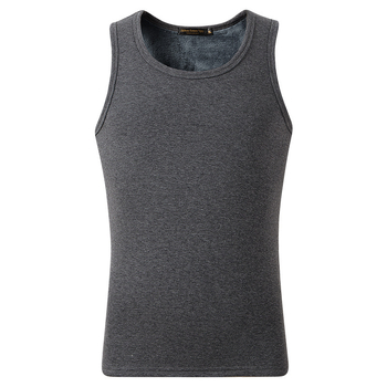 Γιλέκο με φλίς επένδυση, παχύ, εφαρμοστό στυλ, πολυεστέρας, Silver Fox Fleece, μονόχρωμο