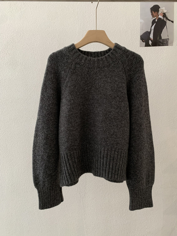 Polaarfliisi materjalist kampsun, akril koostis, Raglan varrukad, ümmarguse kaelusega — 4910