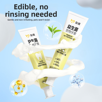 Suņu un kaķu zobu pasta – Seven oh zobu kopšana: svaigs elpa, balināšana, traipu un kamenes noņemšana, smaganu un parodontālā veselība; sastāvdaļas: karbomers, nātrija celuloze, glicīns, deionizēts ūdens, nātrija lauroil-sarcosināts, anhidrāds citronu skāb