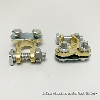 Batériová terminálová svorka a konektor, dvojstranná kabelová svorka, Model 17, prispôsobená výroba