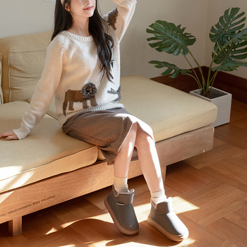 Unisex zimné topánky do snehu - PU vrchnok, EVA podrážka, vodeodolné, protišmykové, teplé podšité