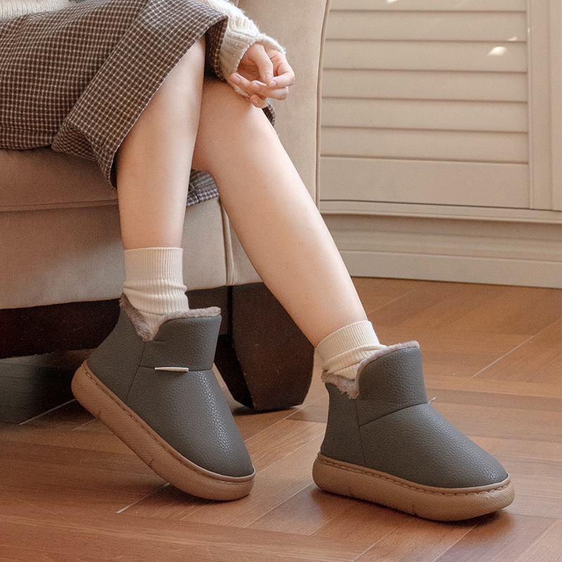 Unisex zimné topánky do snehu - PU vrchnok, EVA podrážka, vodeodolné, protišmykové, teplé podšité