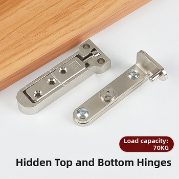 Háromdimenziós állítható ajtópánt — Márka: AODLI; Anyag: cink‑ötvözet; Bevonat: platírozott; Alkalmazás: ajtók