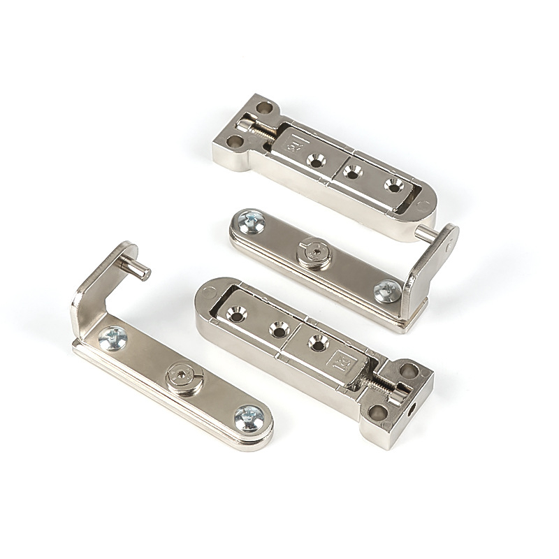 Trojrozmerne nastaviteľný pánt na dvere — Značka: AODLI; Materiál: zliatina zinku; Povrchová úprava: platina; Použitie: dvere