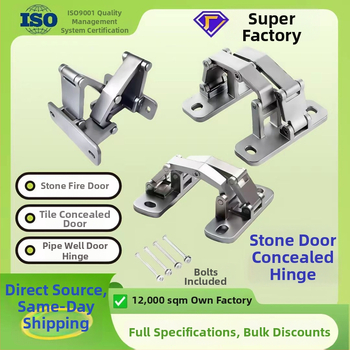 Nerezový šarnír na kamenné dvere, model Stone Door Hinge, typ: nerezový šarnír, materiál: nerezová oceľ, povrch: leštený, použitie: skryté protipožiarne dvere