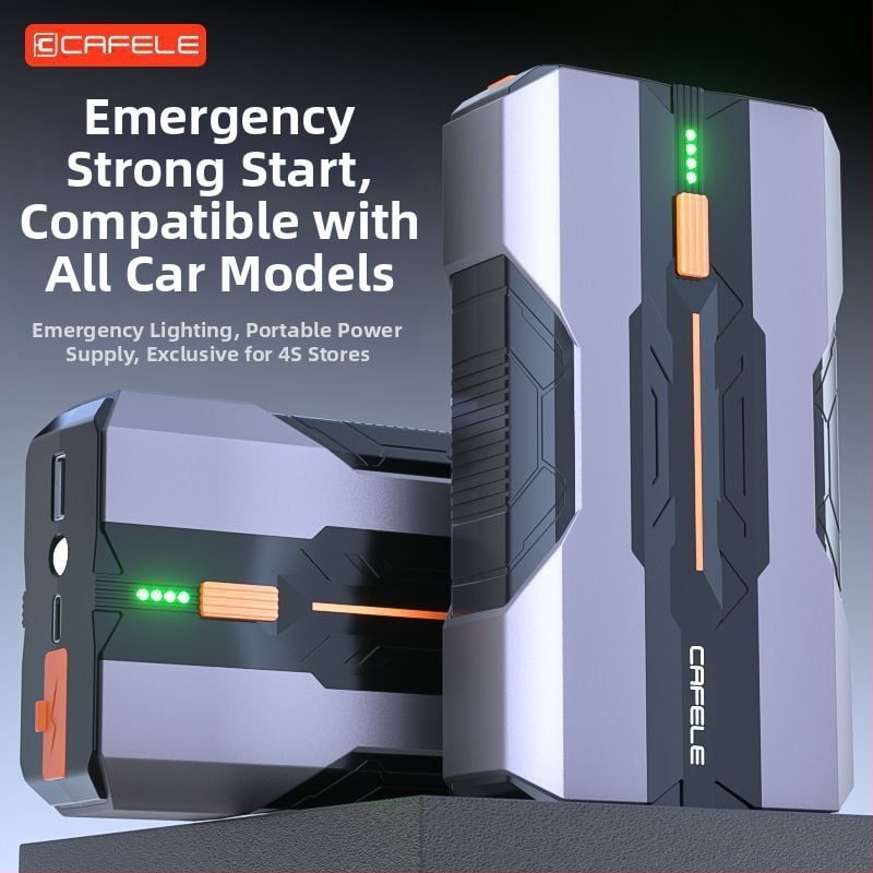 ANNENG štartér do auta s kompresorom a power bankou — všetko v jednom, ultra tenké prenosné ABS telo, model MC6603