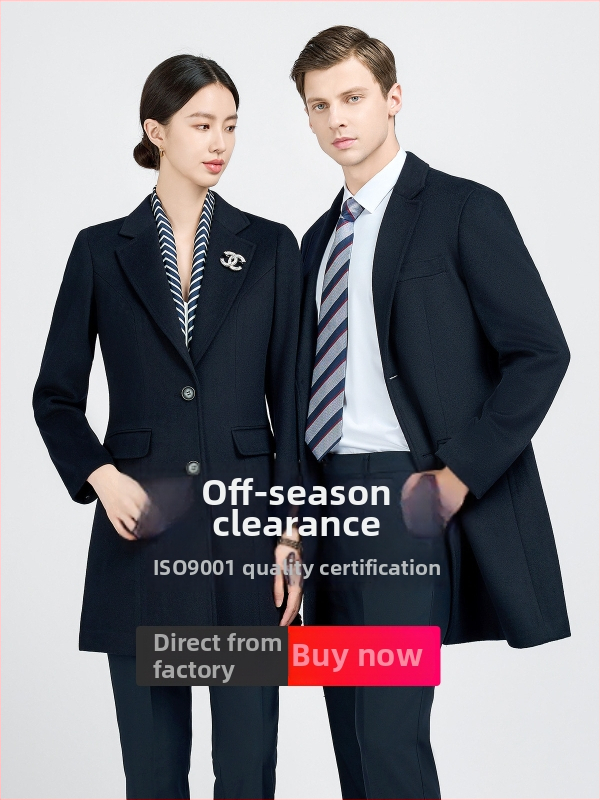 Pánsky vlnený kabát, dlhý, jednoradový, s golierom saka, jednofarebný, zimný hrubý, vrecká patch