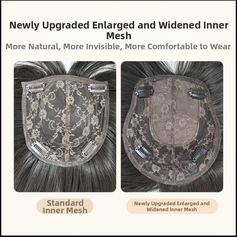 Dlhá kučeravá parochňa s bočným ofinkom, prirodzený štýl (Materiál: Vlákno s vysokou teplotou; Spracovanie: Mechanizované; Model: 516)