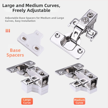 Kapi ukse hinge amortisaatoriga, 201 roostevabast terasest, mudel MFL07, poleeritud pind, kaasaegne minimalism