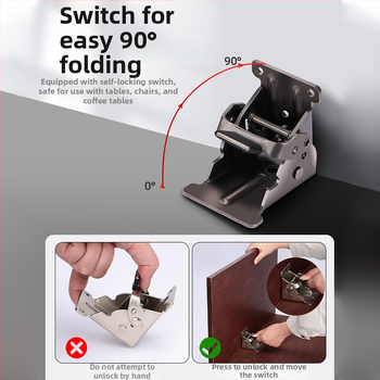 Pružinový pánt na skladanie, zosilnený, nastaviteľný 90°–180°, samouzamykajúci pre prepojenie nábytku, model 7055, mangánová oceľ, niklované povrchové úpravy, značka Honor Horse, moderný jednoduchý štýl