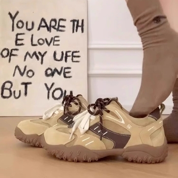 Ženske tenisice s vezanjem, protuklizna potplat, PU gornji dio, EVA uložak, niski gležanj