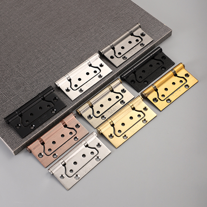 Ložiskový pánt pre vnútorné dvere, nerezová oceľ 304, offset dizajn, brúsený povrch, tichý chod