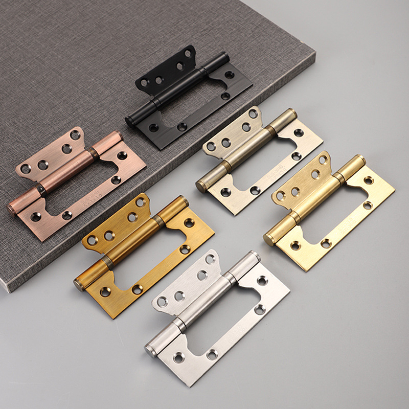 Ložiskový pánt pre vnútorné dvere, nerezová oceľ 304, offset dizajn, brúsený povrch, tichý chod